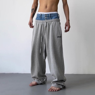 Hip Hop Street Spliced Casual Pants