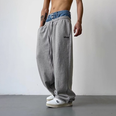 Hip Hop Street Spliced Casual Pants