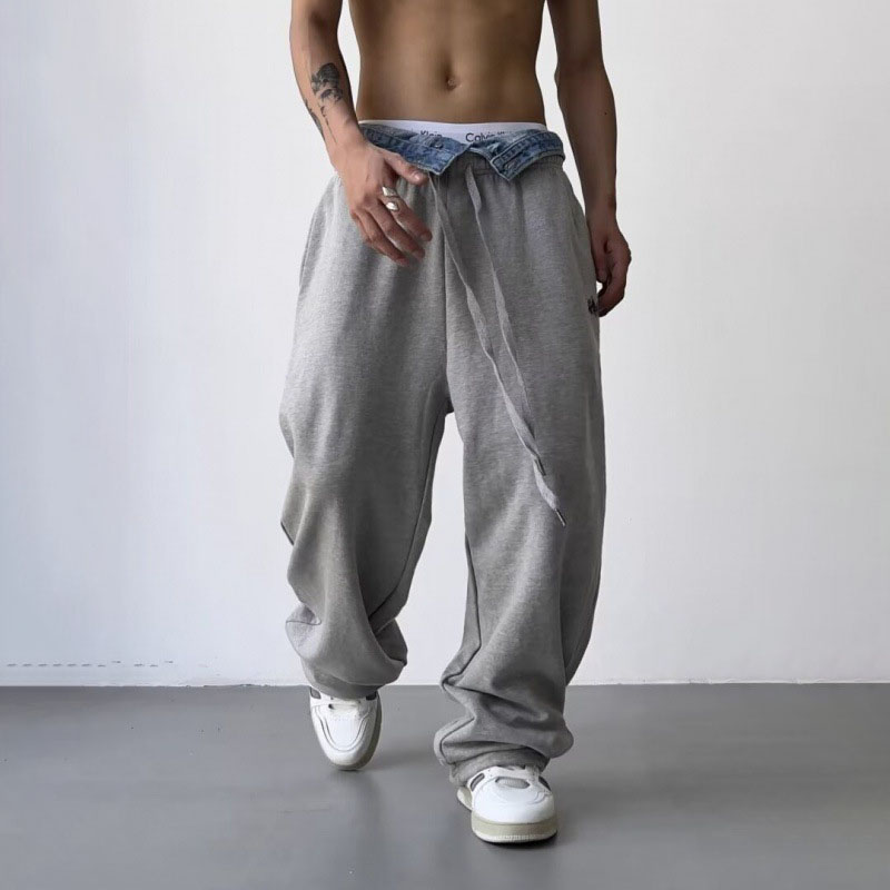 Hip Hop Street Spliced Casual Pants