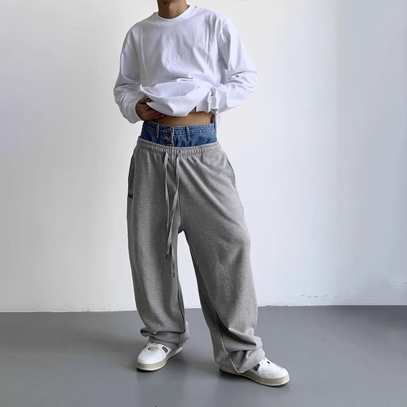 Hip Hop Street Spliced Casual Pants