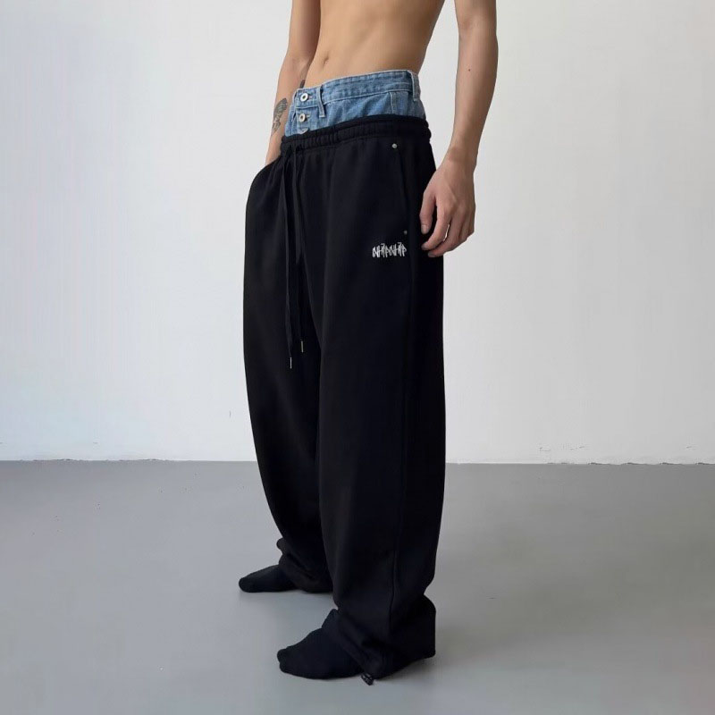 Hip Hop Street Spliced Casual Pants