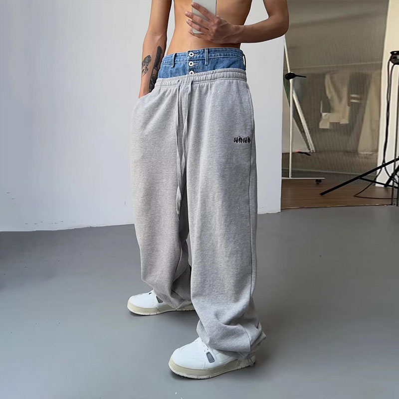 Hip Hop Street Spliced Casual Pants