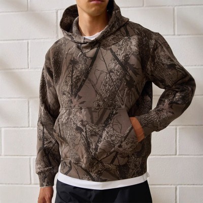 Jungle Camouflage Print Hoodie