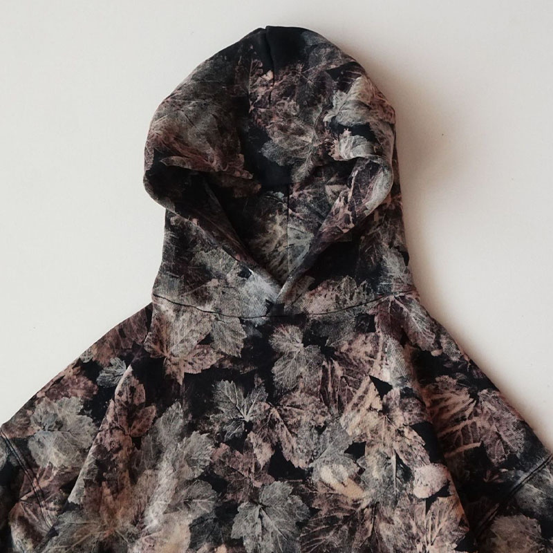 Y2K Vintage Camo Leaf Hoodie