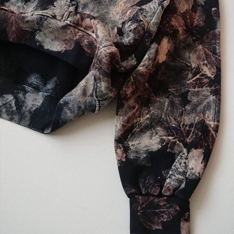 Y2K Vintage Camo Leaf Hoodie