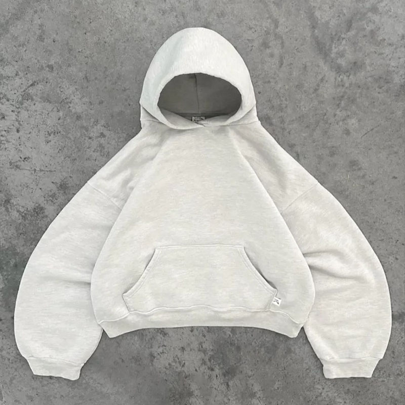 Street Style Solid Color Unisex Casual Hoodie