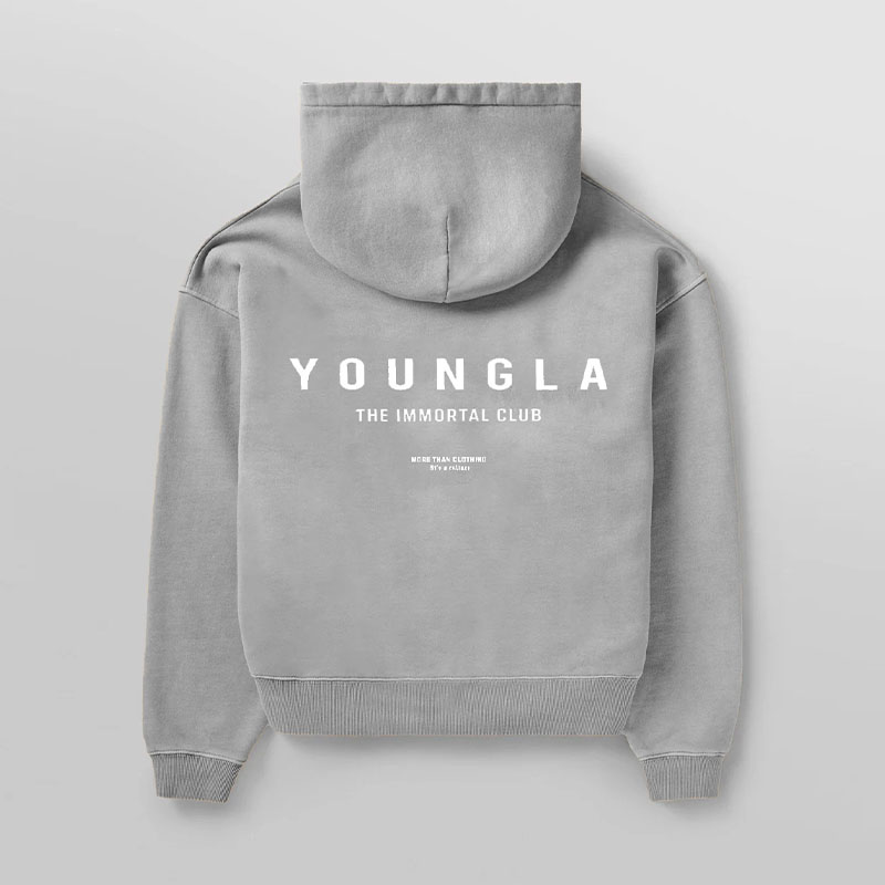 Stylish Letter Print Hoodie