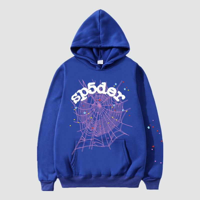 Hip Hop Spider Print Hoodie