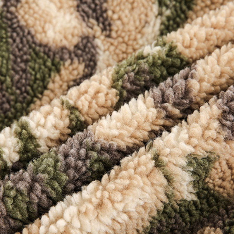 Reversible Camouflage Plush Jacket Reversible Camouflage Plush Jacket