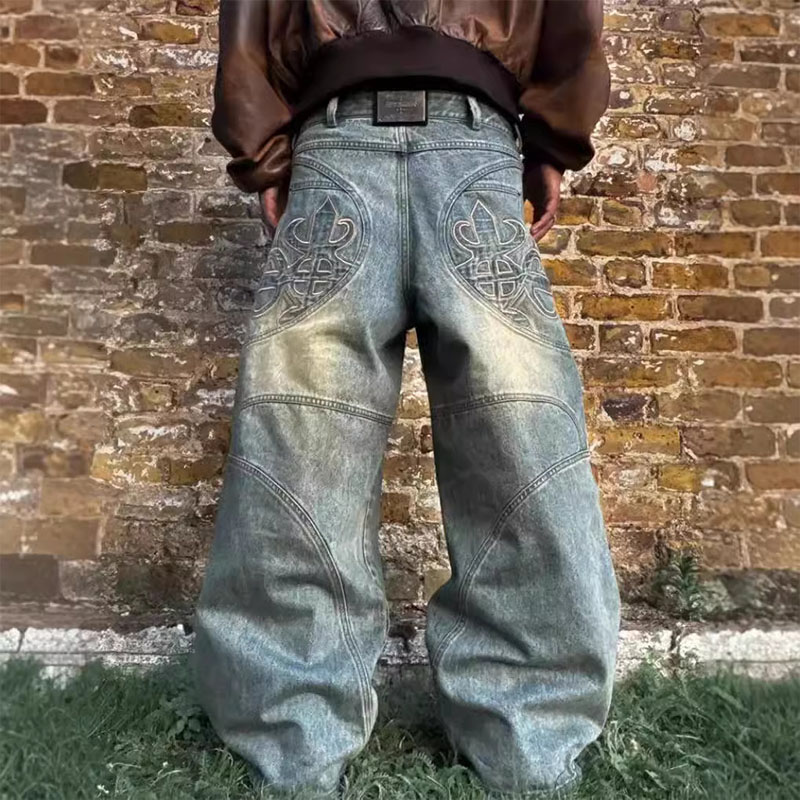 Y2K Vintage Washed Jeans