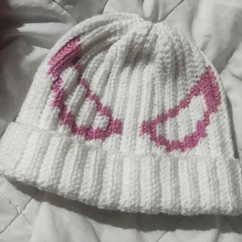 Retro Anime Knit Warm Wool Hat