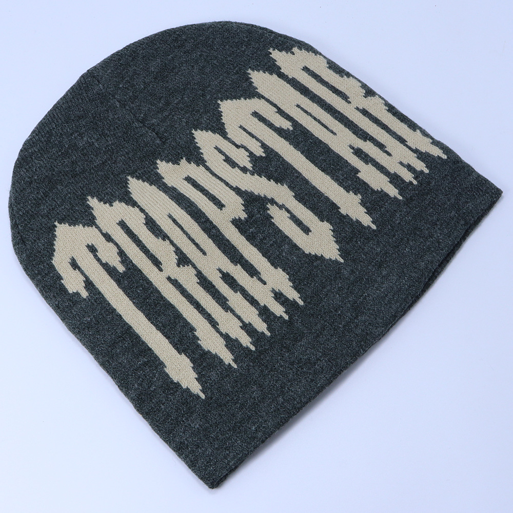 Hip Hop Monogrammed Jacquard Knit Hat