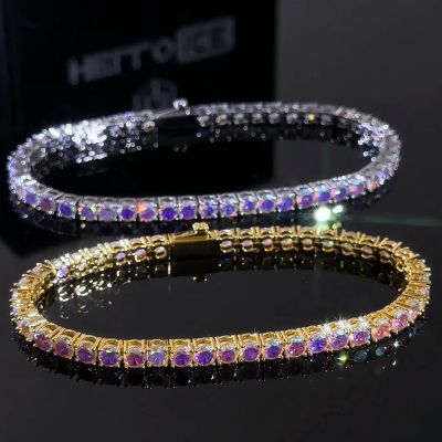 4mm Colorful Tennis Bracelet