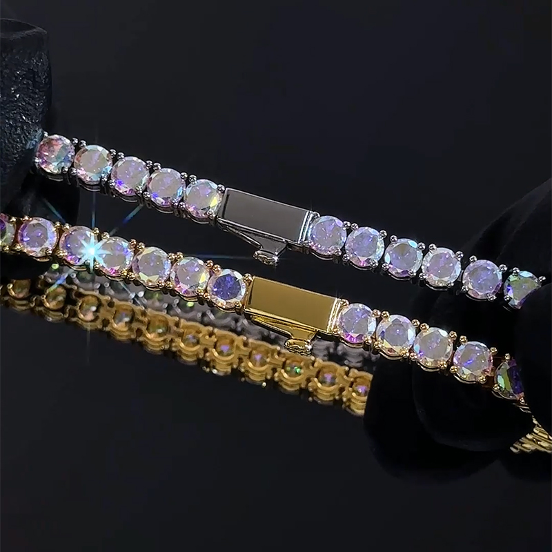 4mm Colorful Tennis Bracelet