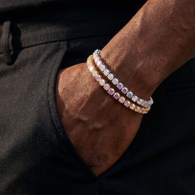 4mm Colorful Tennis Bracelet