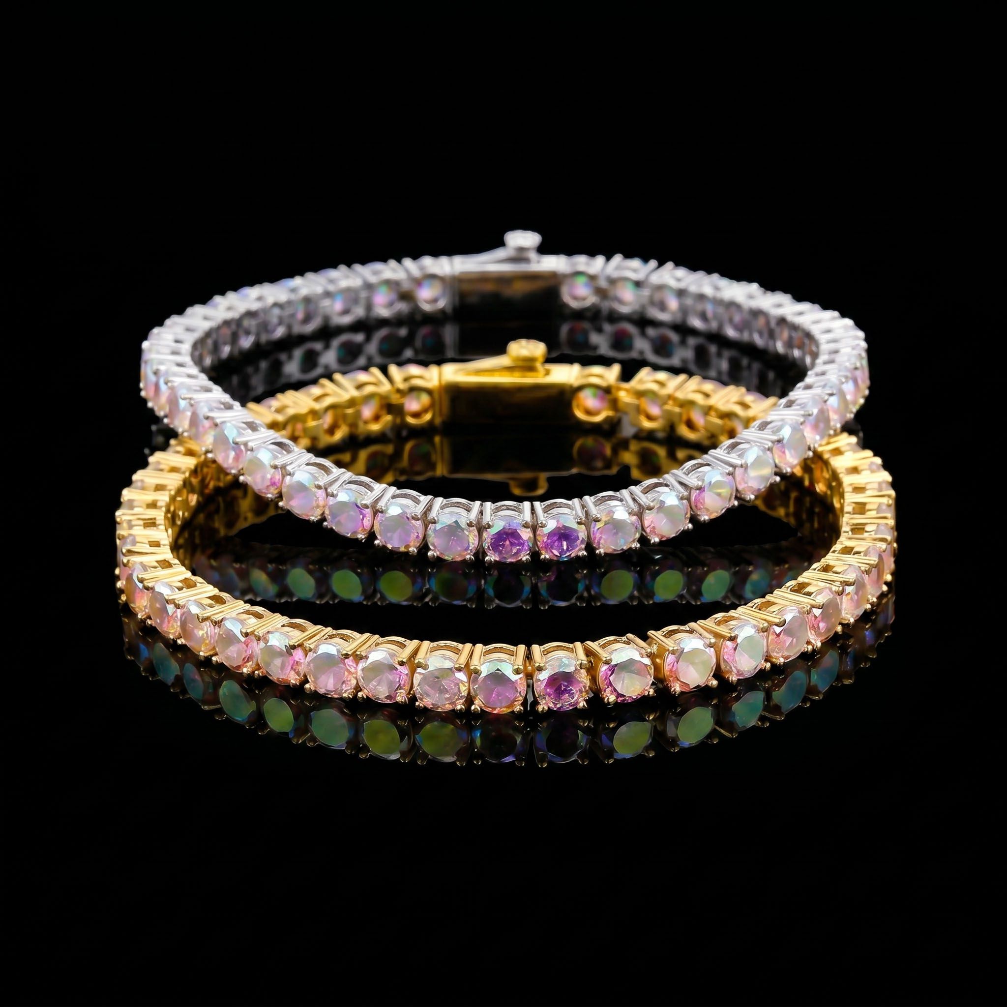 4mm Colorful Tennis Bracelet 4mm Colorful Tennis Bracelet