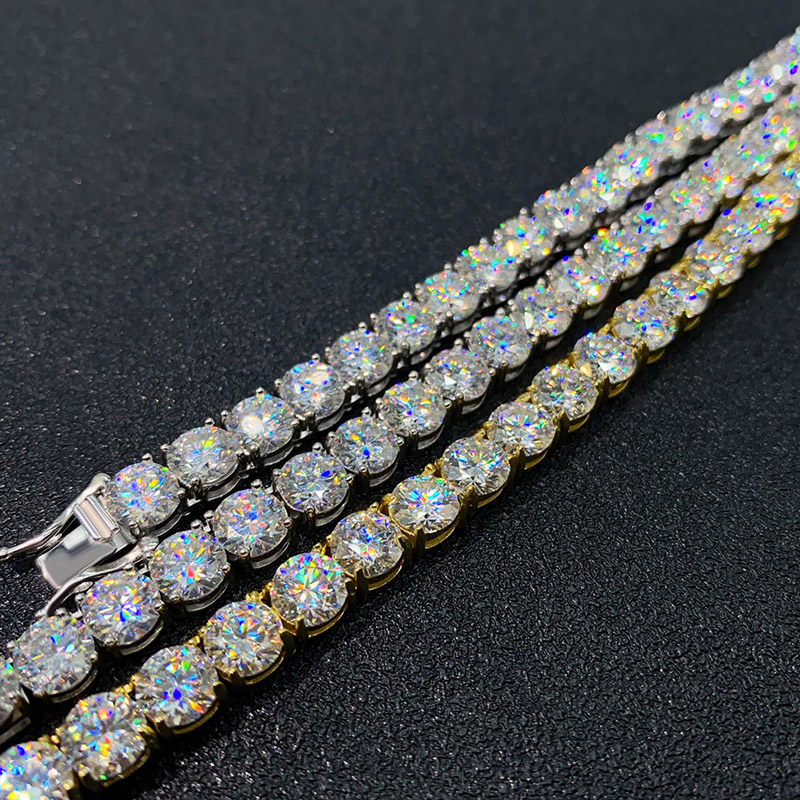 6mm S925 & Moissanite Tennis Chain