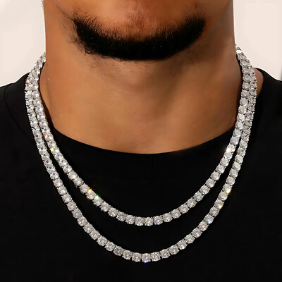 6mm S925 & Moissanite Tennis Chain