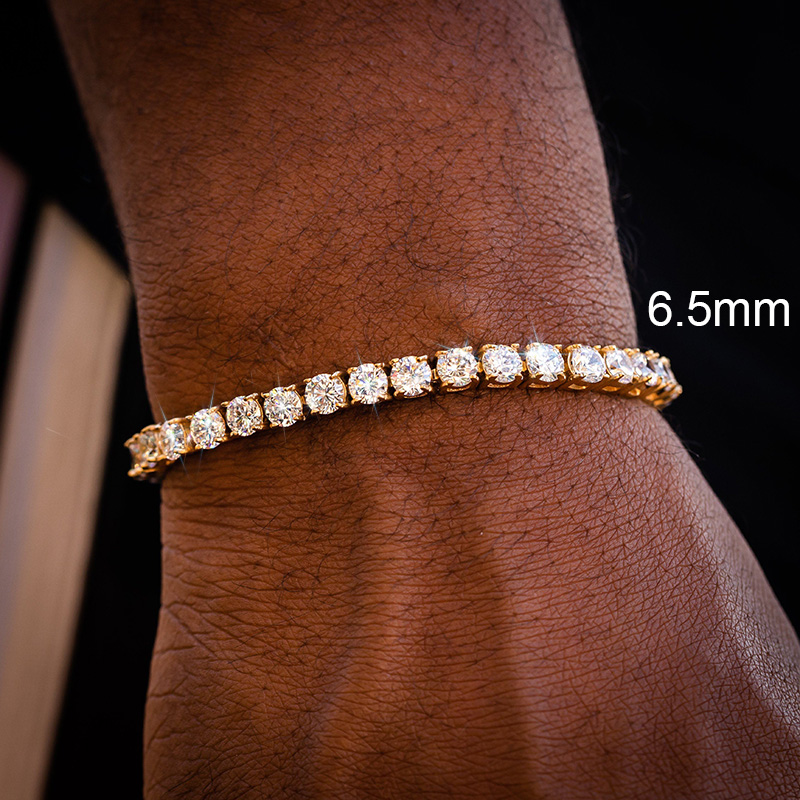 2mm/3mm/4mm/5mm/6.5mm S925 & Moissanite Tennis Bracelet