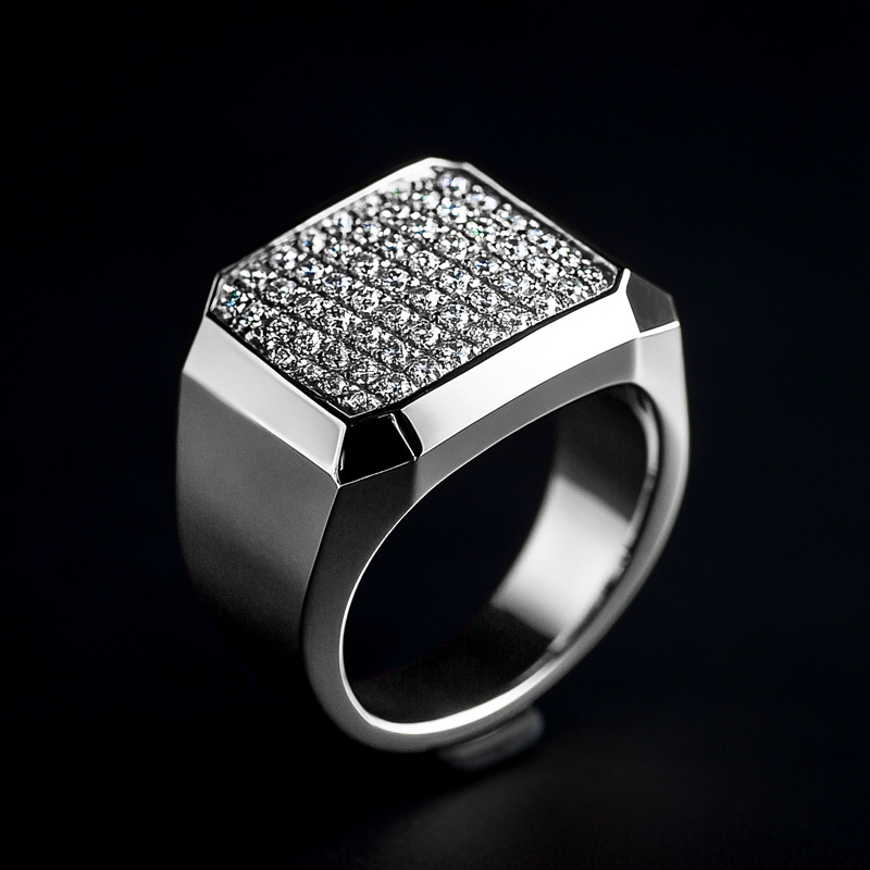 Men's Classic Diamond Ring Band