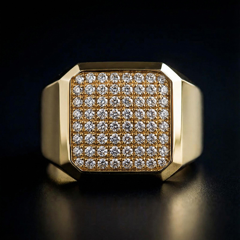 Men's Classic Diamond Ring Band