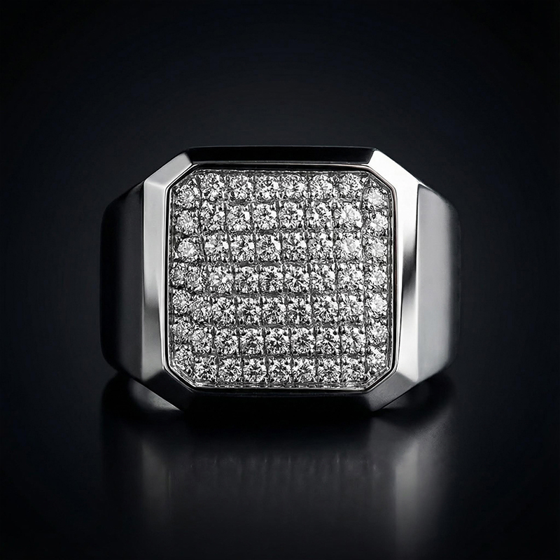 Men's Classic Diamond Ring Band