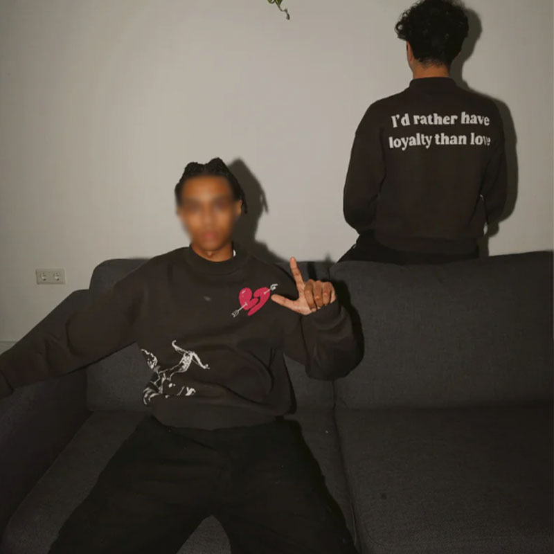 Y2K Cupid Archery Jacquard Sweater