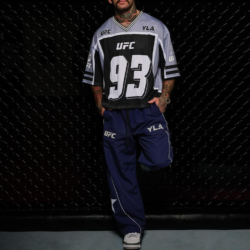 Hip Hop NO'93 Printed Mesh Jersey