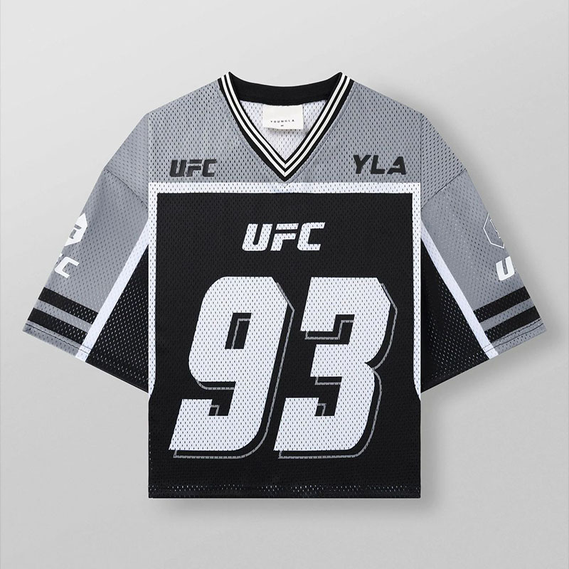 Hip Hop NO'93 Printed Mesh Jersey