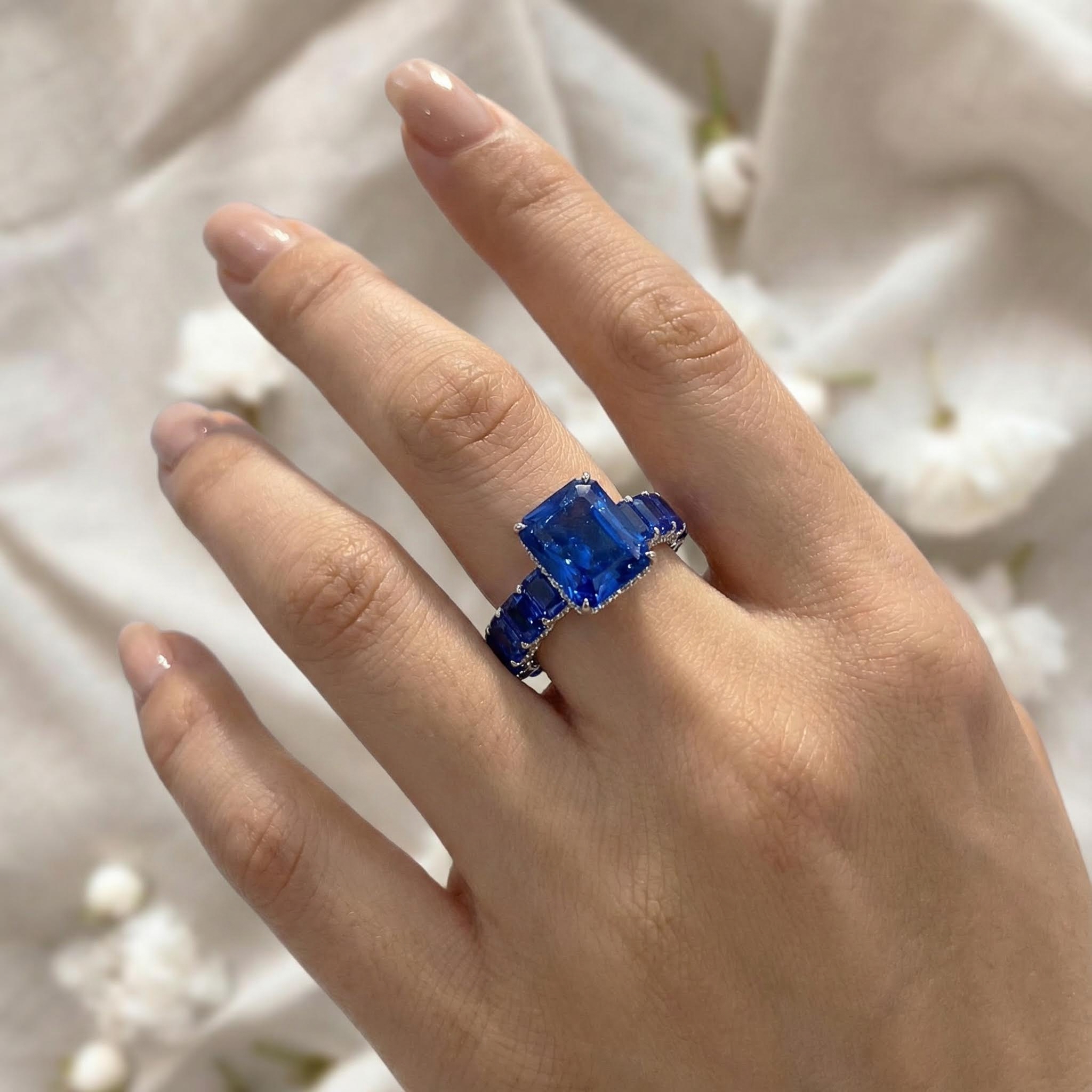 14.22 CT Luxury Fancy Yellow/Amethyst/Sapphire Radiant Cut Pave Halo Engagement Ring 14.22 CT Luxury Fancy Yellow/Amethyst/Sapphire Radiant Cut Pave Halo Engagement Ring