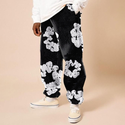 Kapok Printed Flannel Lounge Pants