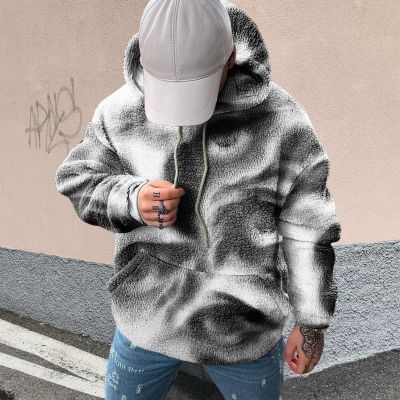 Hip Hop Graffiti Flannel Hoodie