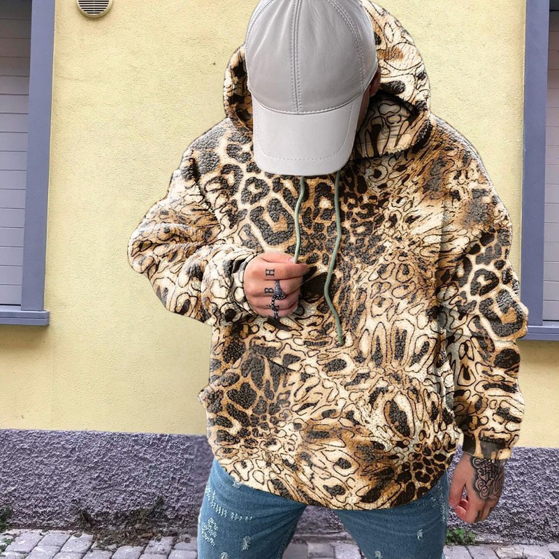 Desert Camo Flannel Hoodie