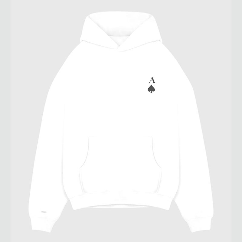 Ace of Spades Print Hoodie