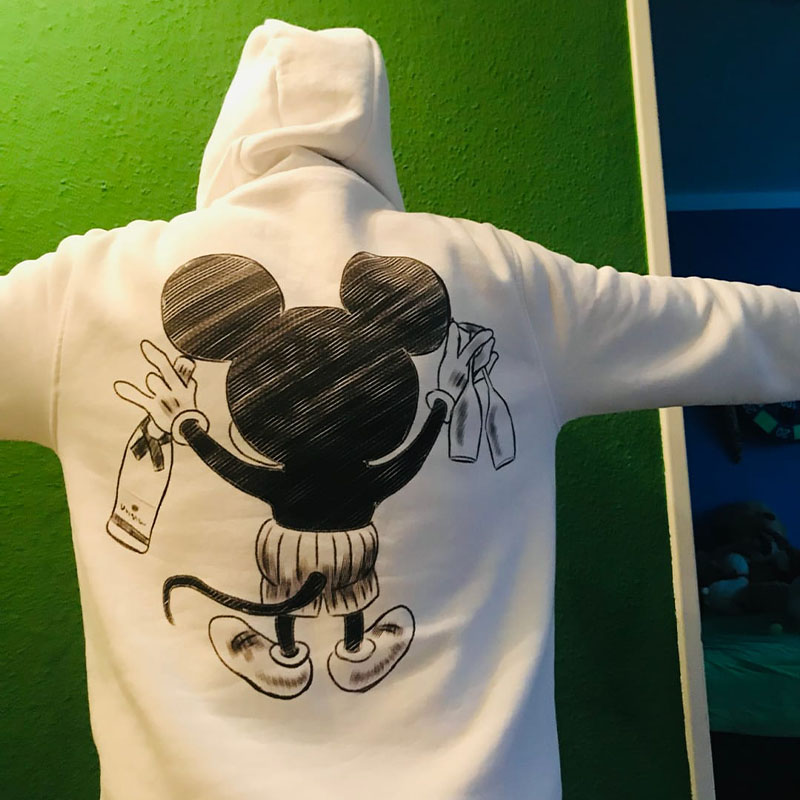 Champagne Mouse Hoodie