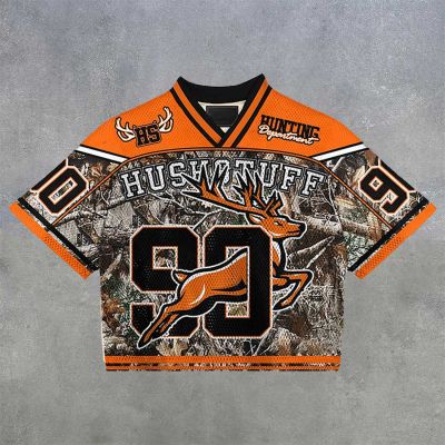 Camouflage NO'90 Printed Mesh Jersey