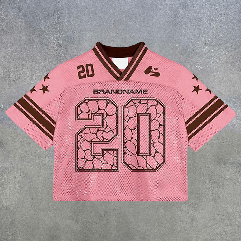 No.20 Print Mesh Jersey