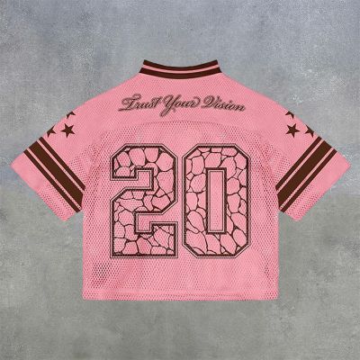 No.20 Print Mesh Jersey