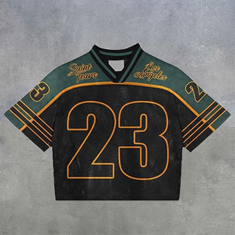 Hip Hop NO'23 Printed Mesh Jersey