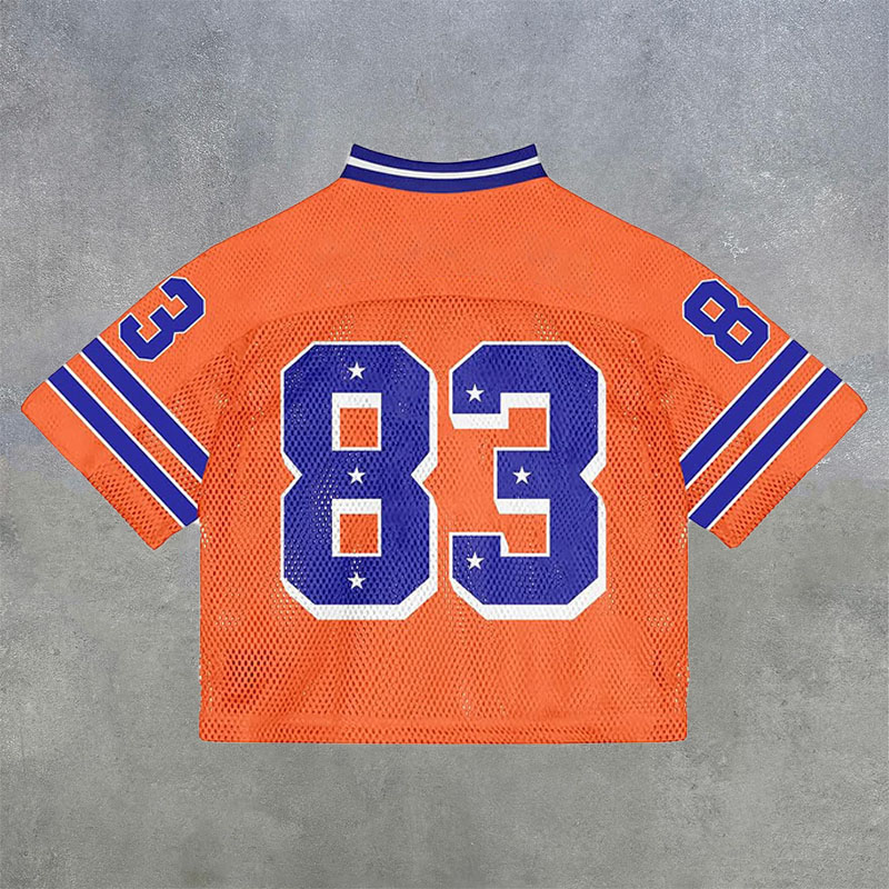 NO'83 Print Mesh Jersey