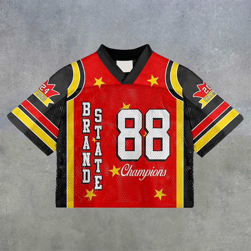 No.88 Print Mesh Jersey