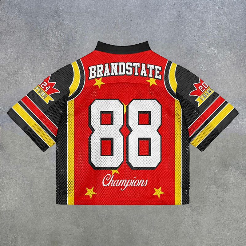 No.88 Print Mesh Jersey