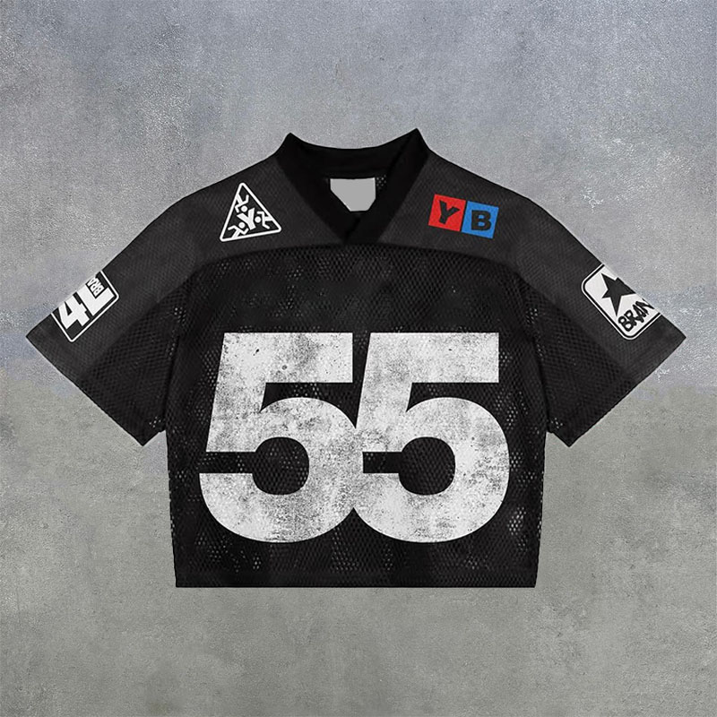 No.55 Mesh Breathable Jersey