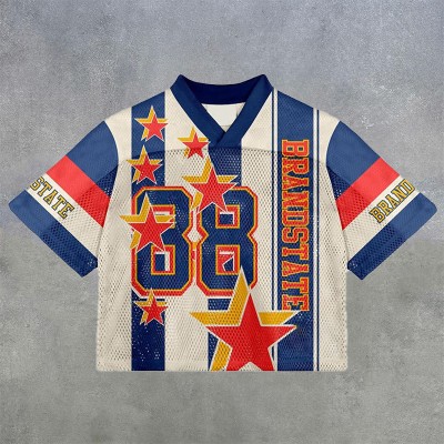 NO'88 Mesh Breathable Hip Hop Jersey