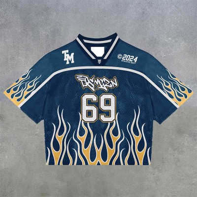 NO'69 Mesh Breathable Hip Hop Jersey