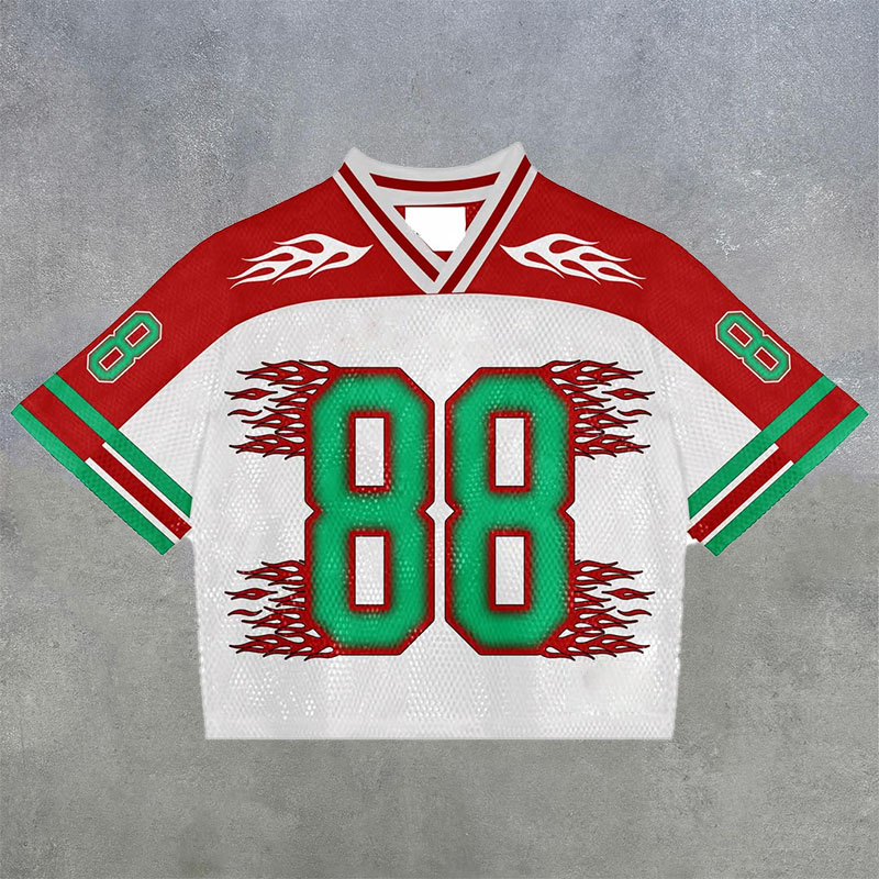 NO'88 Mesh Breathable Hip Hop Jersey