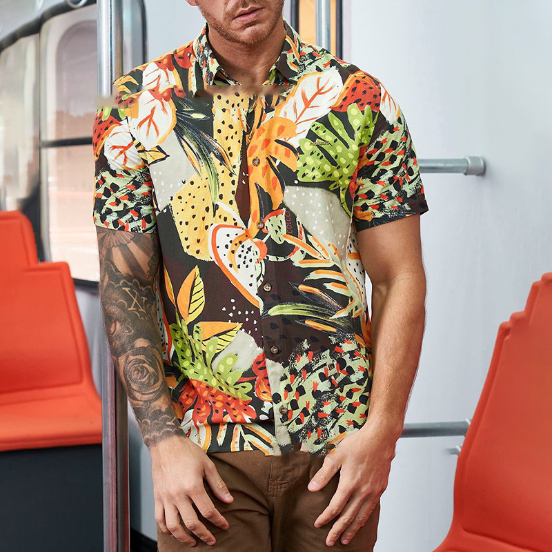 Men's Tactical Hawaiian Shirt