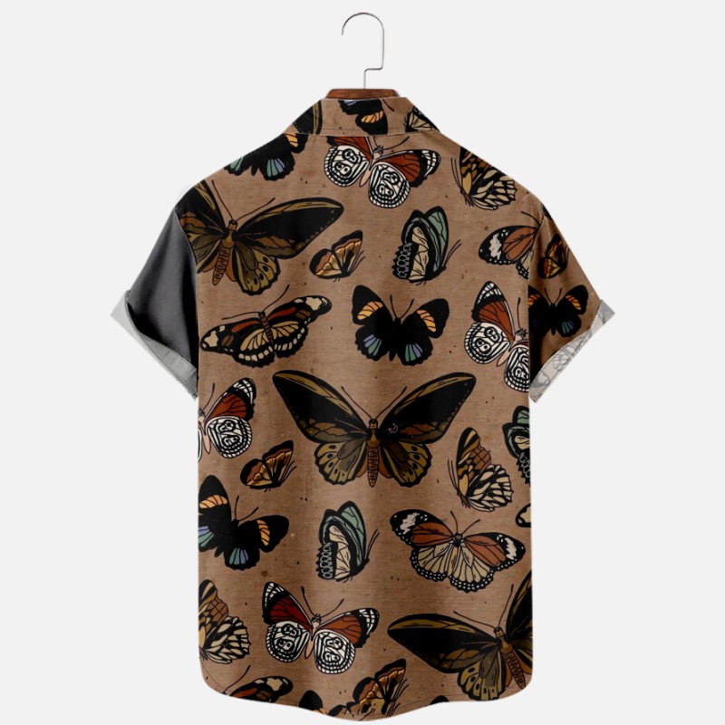 Wrangler Butterfly Hawaiian Shirt
