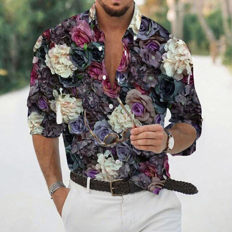 Resort Floral Print Shirt