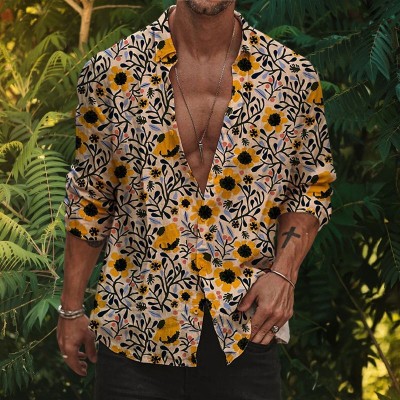 Beach Vacation Floral Shirt